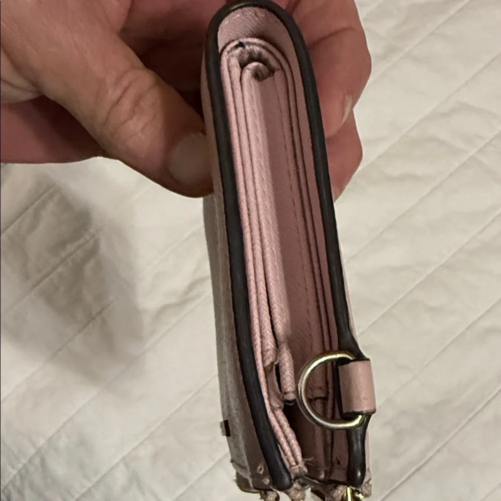 Michael Kors Blush Leather Card Holder